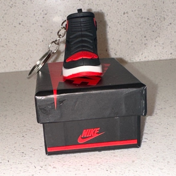 Nike Black and Red Sneaker Key Holder - Picture 3 of 10